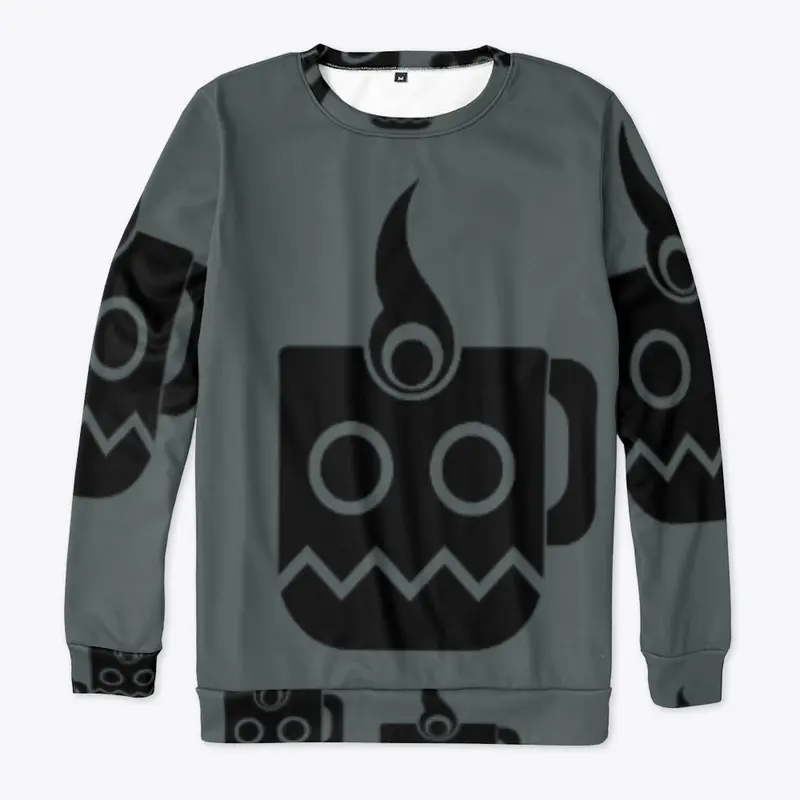 Abstract Mug Man Sweatshirt 