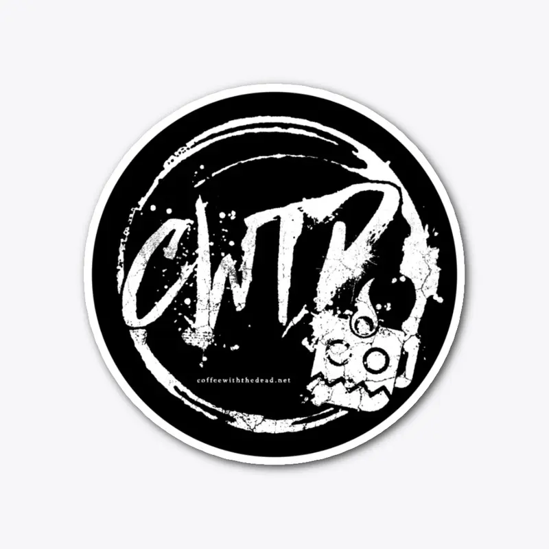 CWTD Coffee Stain Sticker